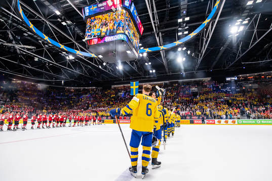 Adam Larsson of Sweden