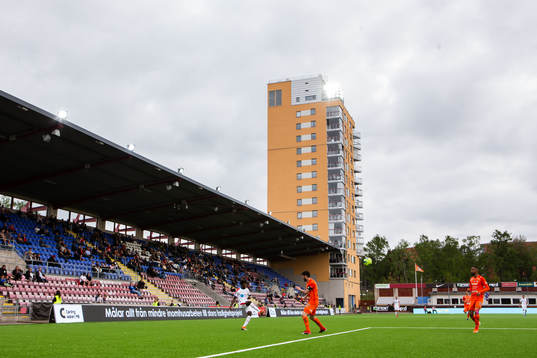 Generell vy över Tunavallen