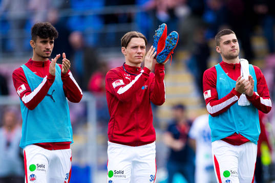Helsingborgs Adham El Youssef, Filip Sjöberg och Mattias
