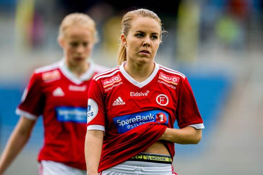 Mina Kjørum of Fart looks dejected
