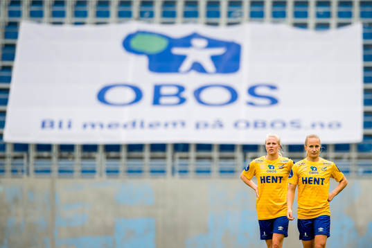 Mali Næss and Maria Olsvik of Trondheims-Ørn