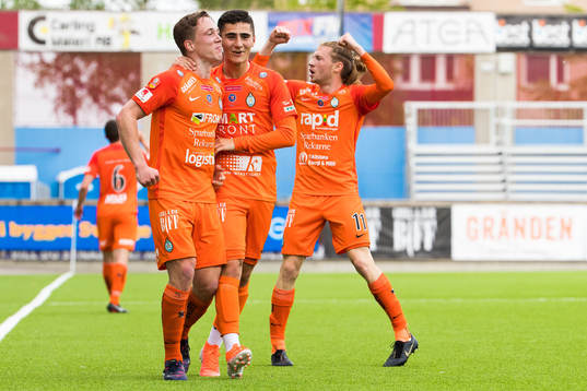 AFC Eskilstunas Gustav Jarl, Ismet Lushaku och Daniel