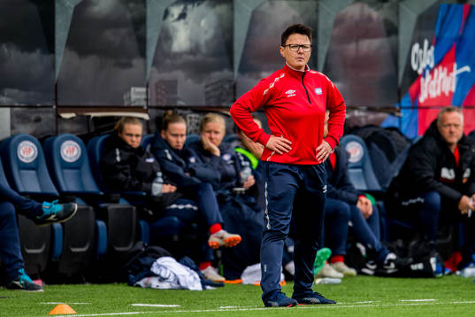 Monica Knudsen, head coach of Vålerenga