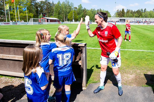 Vittsjös målvakt Shannon Lynn