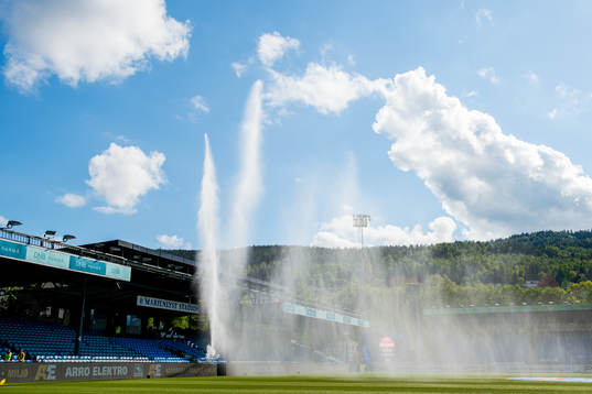 General view of Marienlyst stadion