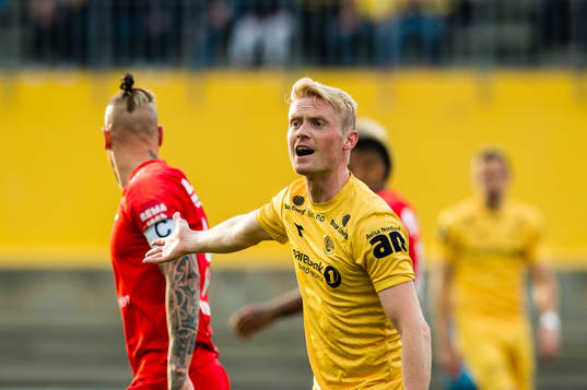 Geir André Herrem of Bodø/Glimt reacts