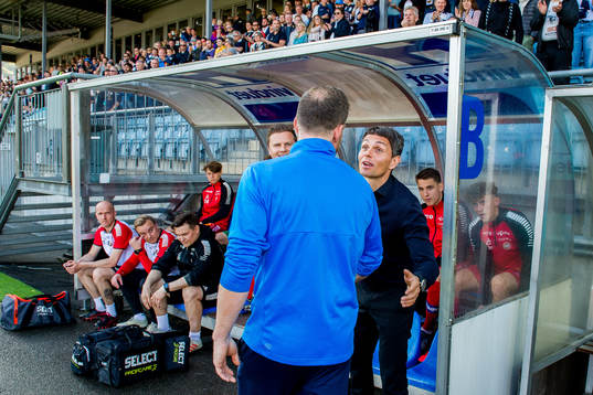 Håkon Wibe-Lund, caretaker manager of Strømsgodset, and