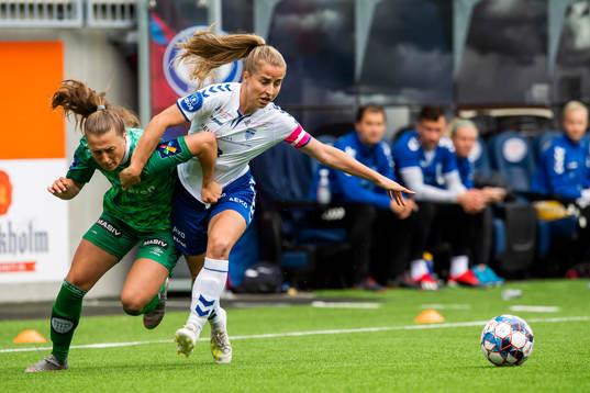 Matilde Rogde of Klepp and Sigrid Hansen of Kolbotn