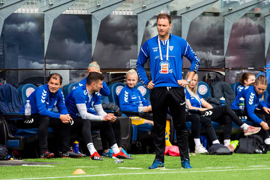Knut Slatleim, head coach of Kolbotn