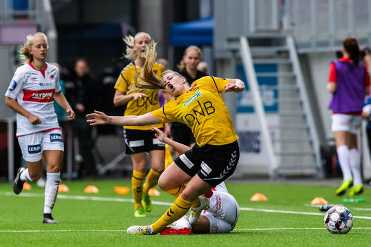 Cecilie Redisch Kvamme of Sandviken and Therese Sessy
