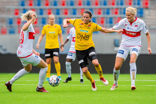 Ingrid Marie Spord of Sandviken, Isabell Bachor of LSK