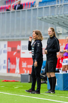 Hege Riise, head coach of LSK Kvinner