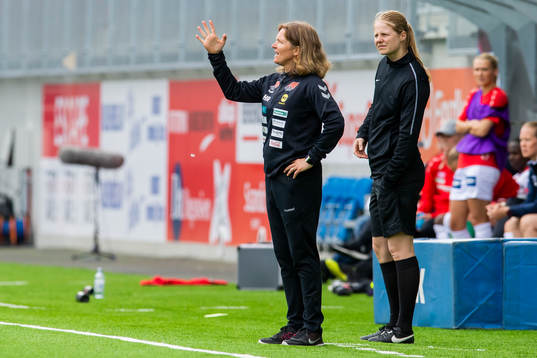 Hege Riise, head coach of LSK Kvinner