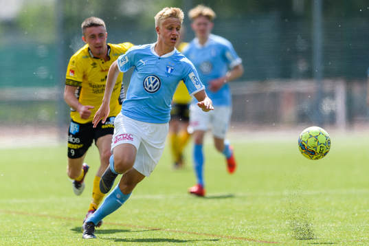 Malmö FF's Ludvig Nicklasson
