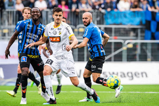 Häckens Alexander Jeremejeff mot Sirius Kebba Ceesay och