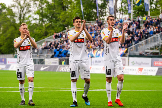 Häckens Adam Andersson, Alexander Jeremejeff och Johan