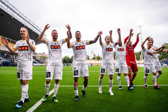 Häckens Ahmed Yasin, Erik Friberg, Oskar Sverrisson och