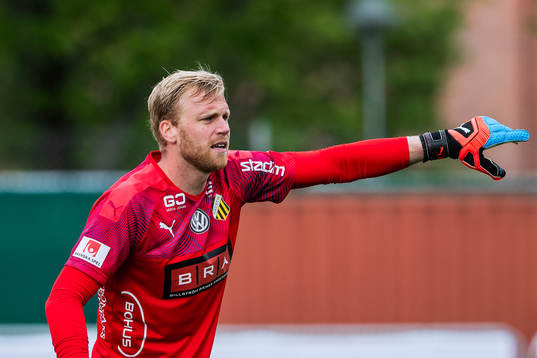 Häckens målvakt Peter Abrahamsson