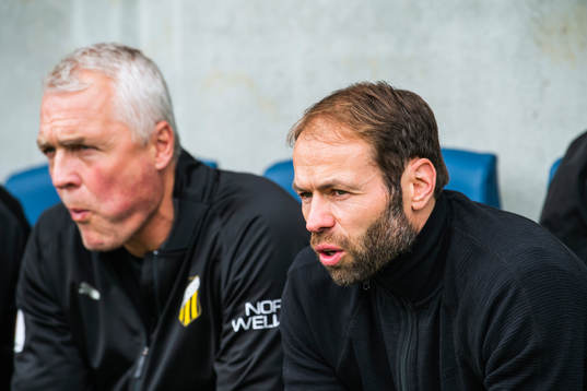 Häckens tränare Andreas Alm