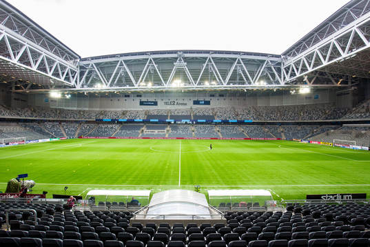 Generell vy över Tele2 Arena