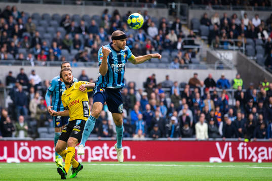 Elfsborgs Robert Gojani och Djurgårdens Marcus Danielson