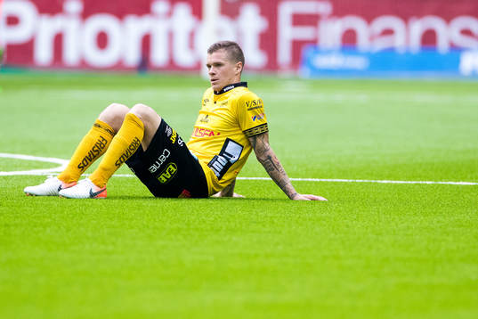 Elfsborgs Samuel Holmén deppar