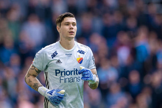 Djurgårdens målvakt Per Kristian Bråtveit