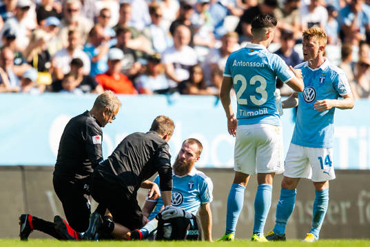 Malmö FFs Jo Inge Berget får vård