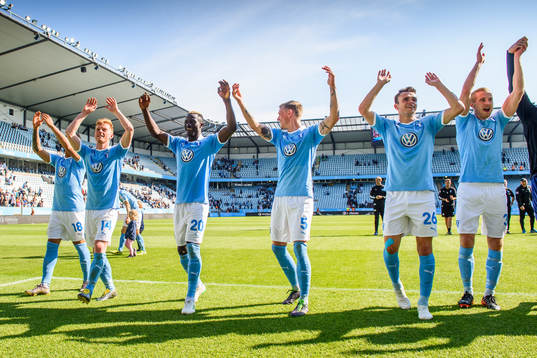 Malmö FFs Anders Christiansen, Bonke Innocent, Sören