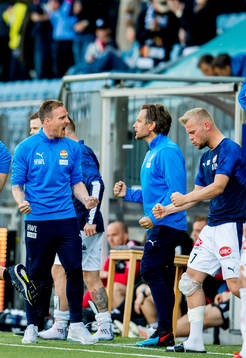 Håkon Wibe-Lund, caretaker manager of Strømsgodset,