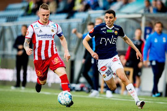 Kent-Are Antonsen of Tromsø and Mustafa "Mos" Abdellaoue
