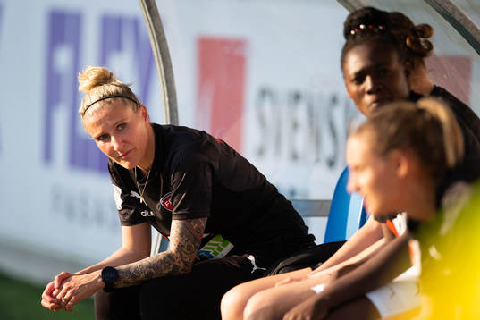 Rosengårds Anja Mittag på bänken