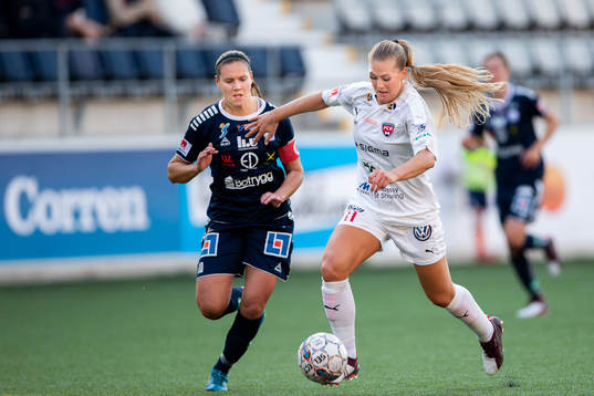 Linköpings Emma Lennartsson och Rosengårds Lisa-Marie