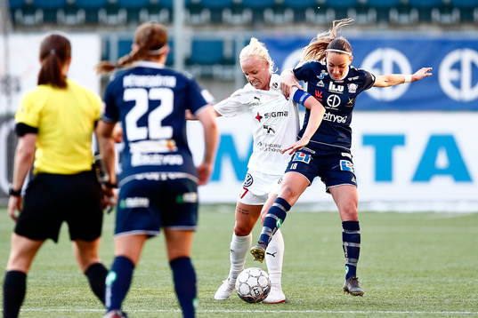 Rosengårds Caroline Seger och Linköpings Kosovare Asllani