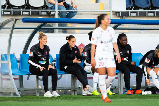 Rosengårds Anja Mittag på bänken