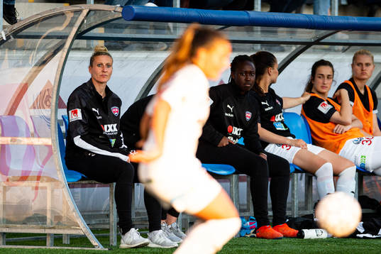 Rosengårds Anja Mittag på bänken