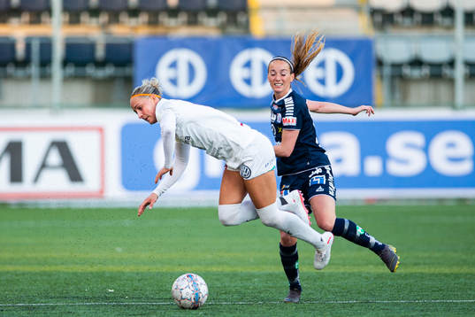 Rosengårds Sanne Troelsgaard och Linköpings Kosovare