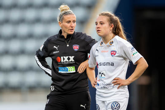 Rosengårds Anja Mittag och Fiona Brown