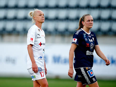 Rosengårds Caroline Seger och Linköpings Frida Leonardsen