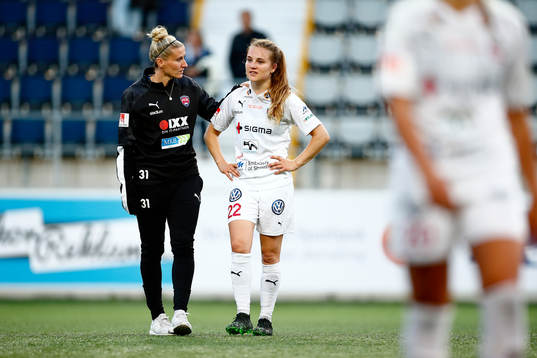 Rosengårds Anja Mittag och Fiona Brown