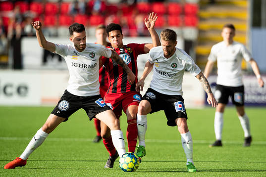 Örebros Simon Amin och Martin Lorentzson