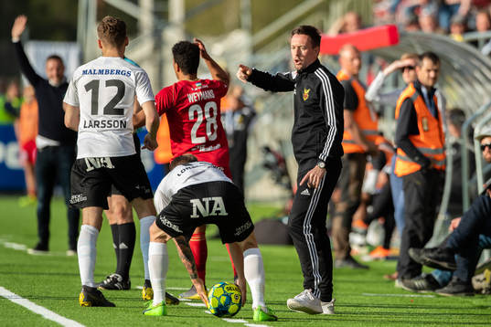 Östersunds tränare Ian Burchnall