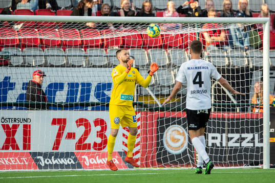 Örebros målvakt Oscar Jansson