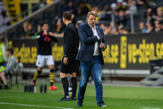 Falkenbergs tränare Hasse Eklund