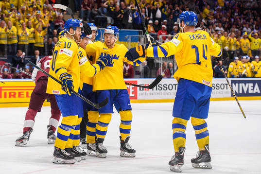 Alexander Wennberg, Patric Hörnqvist John Klingberg,