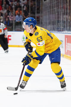 Jesper Bratt of Sweden