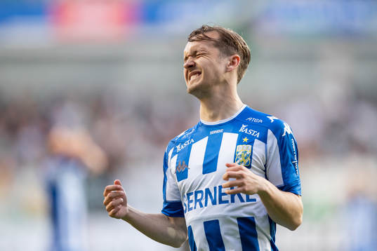 IFK Göteborgs Patrik Karlsson Lagemyr deppar