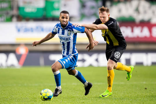 IFK Göteborgs Junes Barny och Hammarbys Tim Söderström