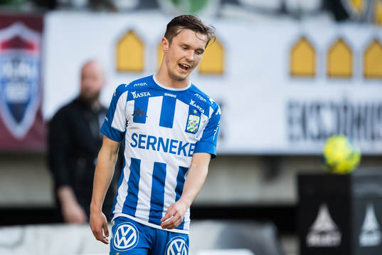 IFK Göteborgs Patrik Karlsson Lagemyr deppar