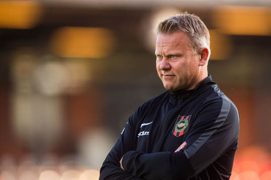 Brommapojkarnas tränare Roberth Björknesjö